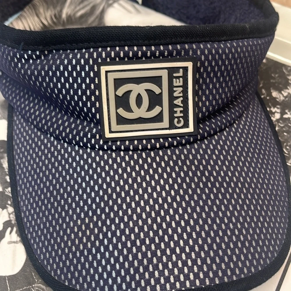 CHANEL SPORT LINE SUN VISOR HAT